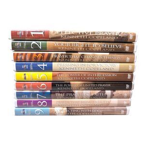 Effective Prayer By Kenneth Copeland DVD SET #1-9 EUC